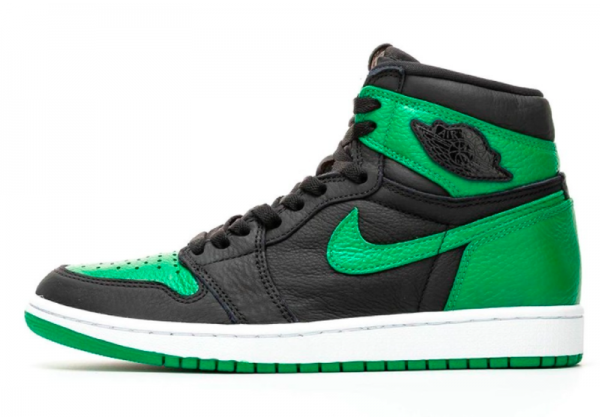 Кроссовки Jordan (Джордан) зелено-черно-белые